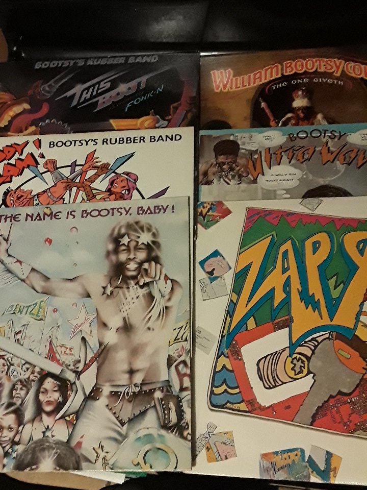  Happy Birthday!!!
Bumpin my Bootsy collection in your honor! 