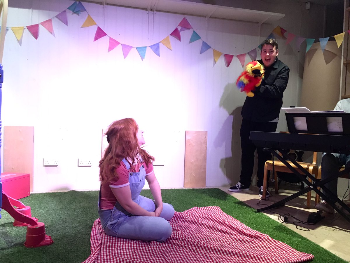 HelloTheatre's tweet photo. We had a great tech rehearsal today @pickledbooks. Still some tickets left for tomorrow! https://t.co/vcOtI8vWkg