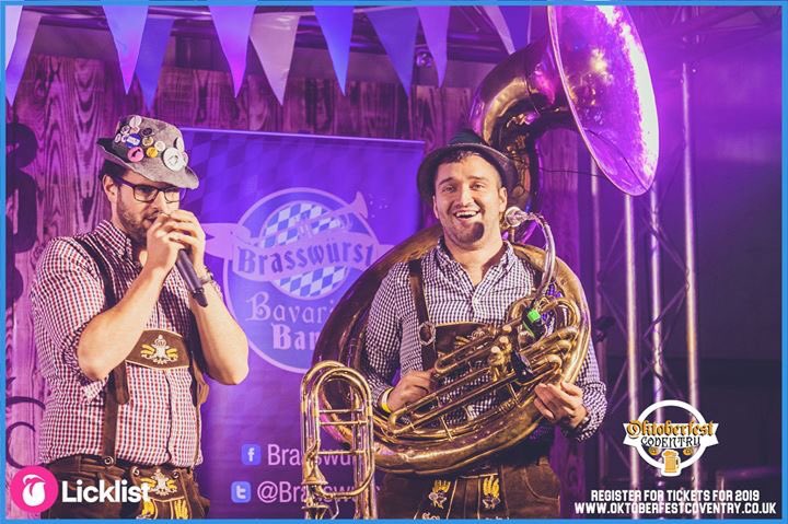Brasswurst's tweet photo. We had a wunderbar time at Oktoberfest Coventry #prost https://t.co/HSiHk4Riid