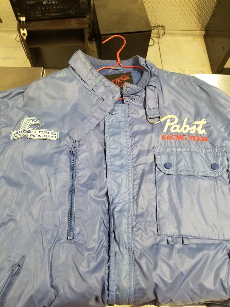 AndrewCurro's tweet photo. @MarioAndretti  What do you think of this jacket? #leadercardracers https://t.co/wscII0J6M8