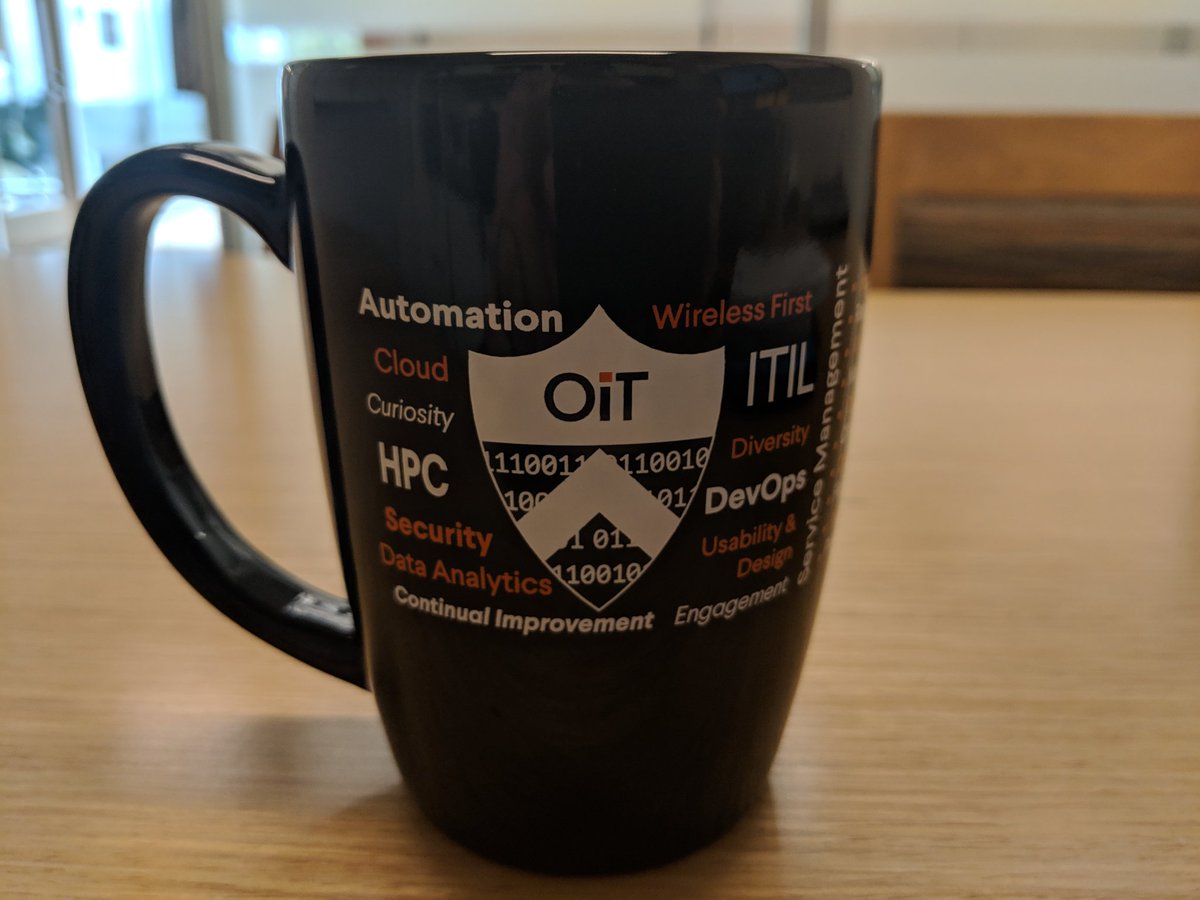 humansky's tweet photo. Look forward to using my new @PrincetonOIT mug #LoveAMug #Princeton_Dining https://t.co/y9NBiAeLUi