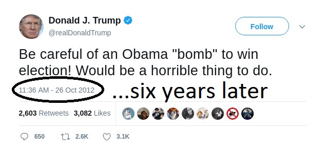 DougieFreshii's tweet image. #BombHoaxByTheLeft