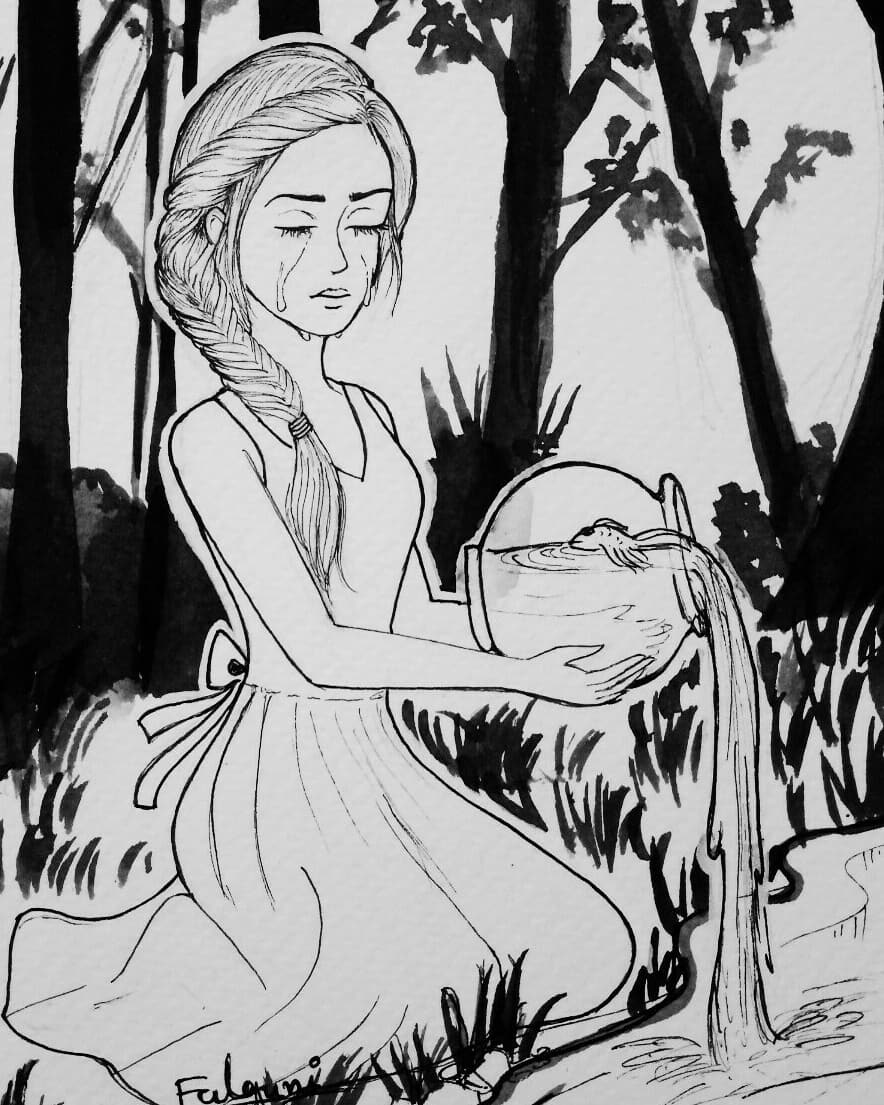 Falguni On Twitter Day 21 Drain Inktober2018 Inktober Inkdrawing Ink Sad Deadfish Emotions Inktober2018day21 Drain Bestofinktober18 Https T Co Vzmwlagkxq