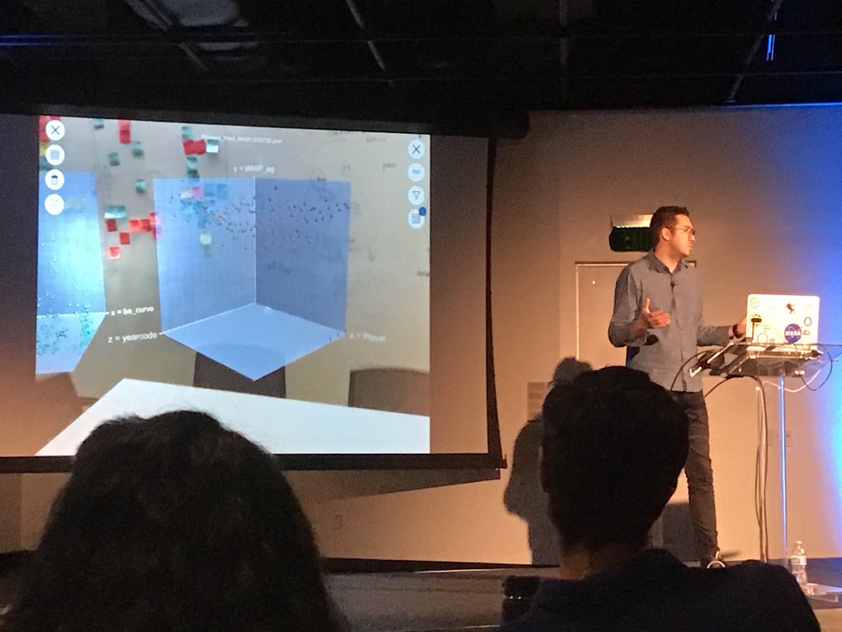 realityCheckGal's tweet photo. @alfredoruizc  Money Ball #dataviz for #AR #xdi2018 https://t.co/U5iWjDUoOo