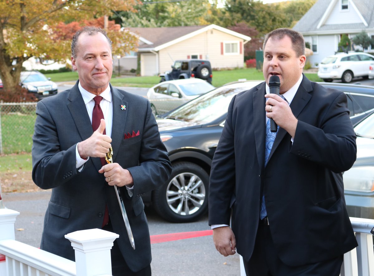 CTTechHS's tweet photo. . @CheneyTech students completed extensive renovations on @marcinc_ct first fully accessible, smart home! An open house was held this week with @ManchesterCTown Mayor Moran, @SteveCassano, & the Deputy Commissioner CT DDS. #ctecsworks #cte #communitybuilding https://t.co/Lesilw45Oj