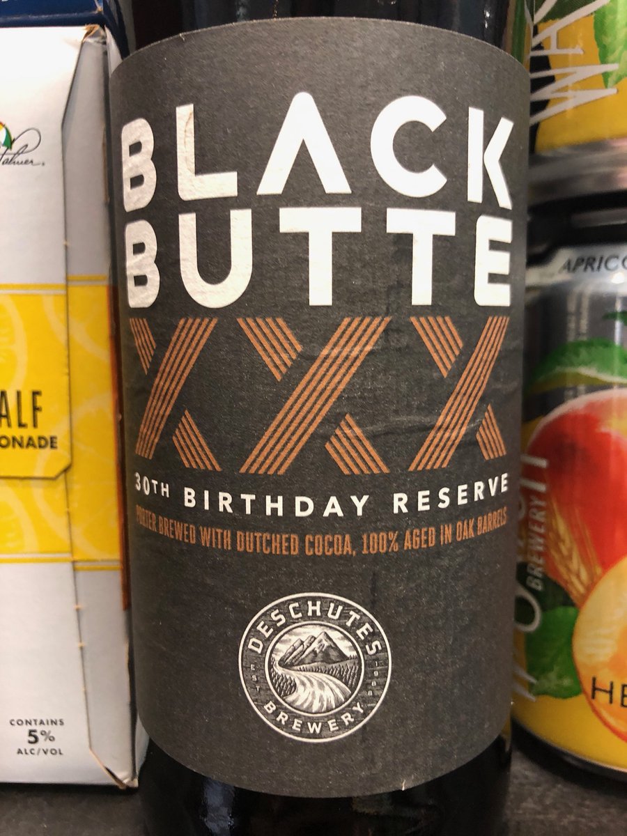 DESCHUTES - BLACK BUTTE XXX in stock #CraftBeer <a href="/DeschutesBeer/">Deschutes Brewery</a>