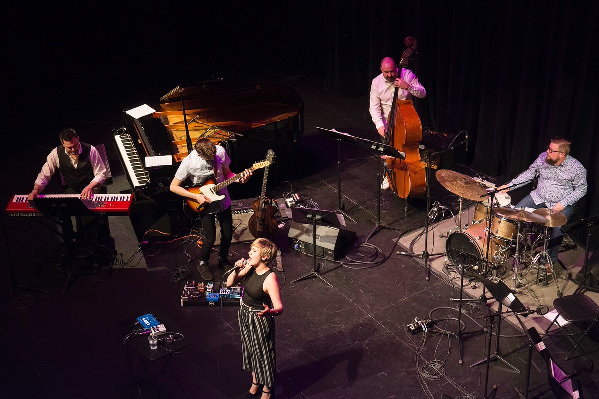 Tomorrow! 7:00pm in the Betty Andrews Recital Hall at @MacEwanU. Mallory Chipman along with Chandelle Rimmer and Tom Van Seters will be performing with MacEwan’s Big Band and Jazz combo as apart of Music Conference AB with visiting musician @TerellStafford. Tix on the blog!