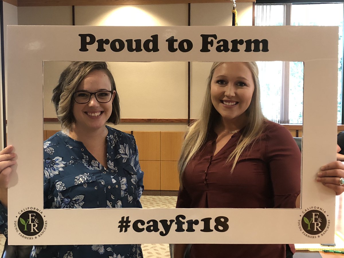 CaliforniaYFR's tweet image. It's Proud to Farm Friday!
From Gold Country to Rice Country we have YF&amp;amp;R members across the state leading your county YF&amp;amp;R committees. We thank you all for stepping up and taking the time and effort to be great leaders. 
We are proud to farm!
#cayfr18 #cfbf #fbproud
