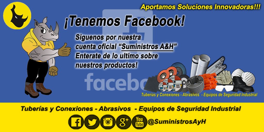 SUMINISTROS_AyH's tweet photo. Síguenos por Facebook!
Puedes hacer tus Pedidos o Consultas por :
📞0212-3146782 / ☎️0212-7350360
📨0412-8091973
suministrosayh@hotmail.com
#26Oct #Facebook #Tuberias #Termofusion #Suministrosayh https://t.co/fSg4lGhyvK