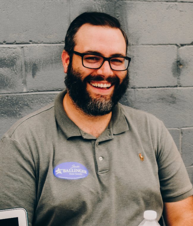 JBforSenate's tweet photo. "As a young professional, I stand behind Jamie because her ideas for healthcare, public education, and promoting skilled trades training will help produce a healthier, more productive Knoxville that everyone can benefit from." -Patrick Relford https://t.co/jb3NHxKQQ7