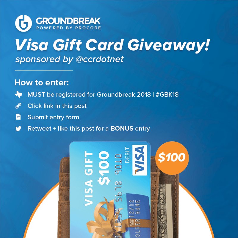 CCRdotNET's tweet image. Hey #GBK18 - bummed to miss out on Mega Millions? Enter our giveaway - your odds of winning are WAY higher (even if it's not a $1.5B jackpot). Must be registered for @procoretech Groundbreak Conference 2018 to be eligible. bit.ly/2qejXqj