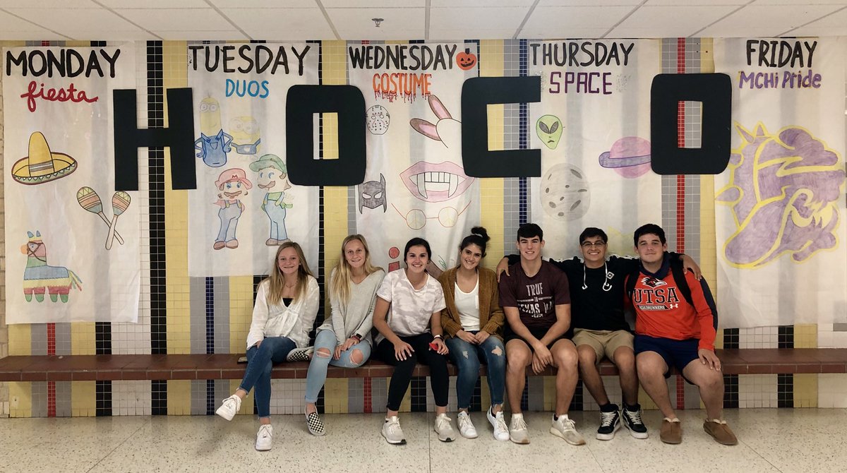 Salin_eri's tweet photo. Student Council ready for HOCO week...@McHiPride @Mchi_Yearbook #hoco2018 https://t.co/GVrSXkjocm
