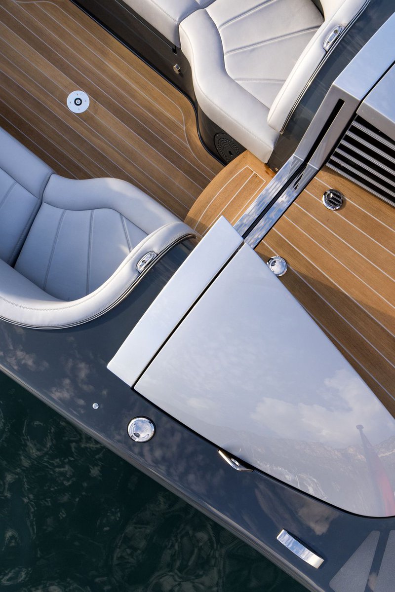 Our focus on quality and superb attention to detail is evident on every component, from intricate upholstery stitching to the superior, durable teak deck. #tender #superyacht #sea #travel #boating #yachtlife #luxury #yachtdesign #ocean #detail