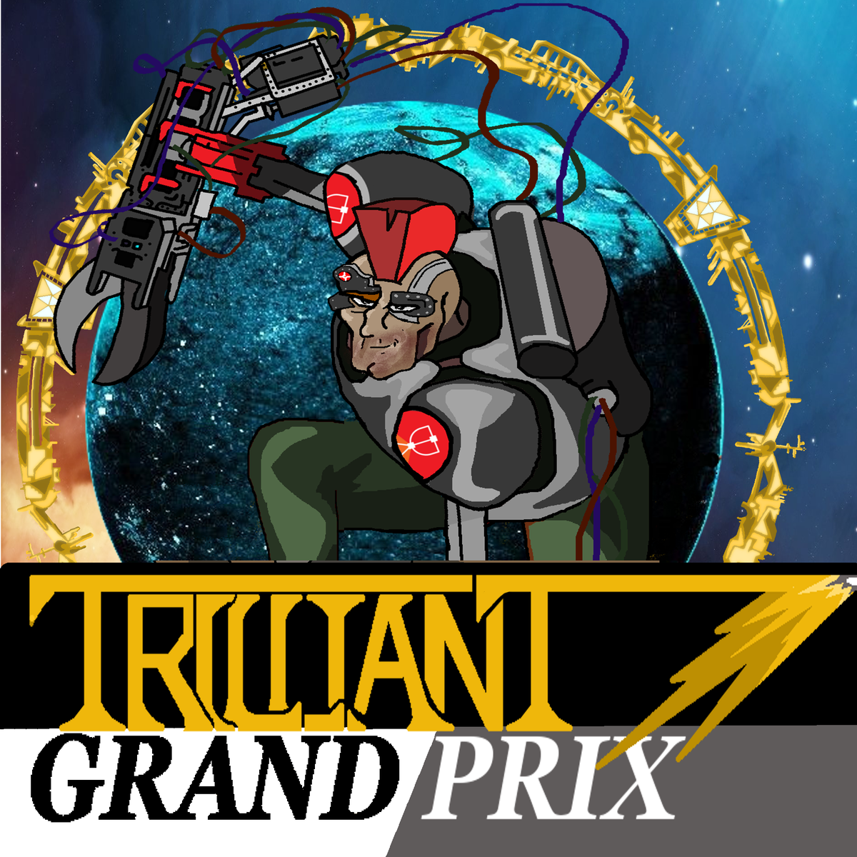TrilliantCorp's tweet photo. Trilliant proudly announces 4 more racers for the 86th Grand Prix!
S. Jacobson for @Acrecorporation 
Coco Cobra for the Trilliant Ring
Decius Cato for @HouseFornax 
Amber for @UPC_FREE_RADIO 
#FarVerona #RollPlay https://t.co/Kuh4Gif0Vw