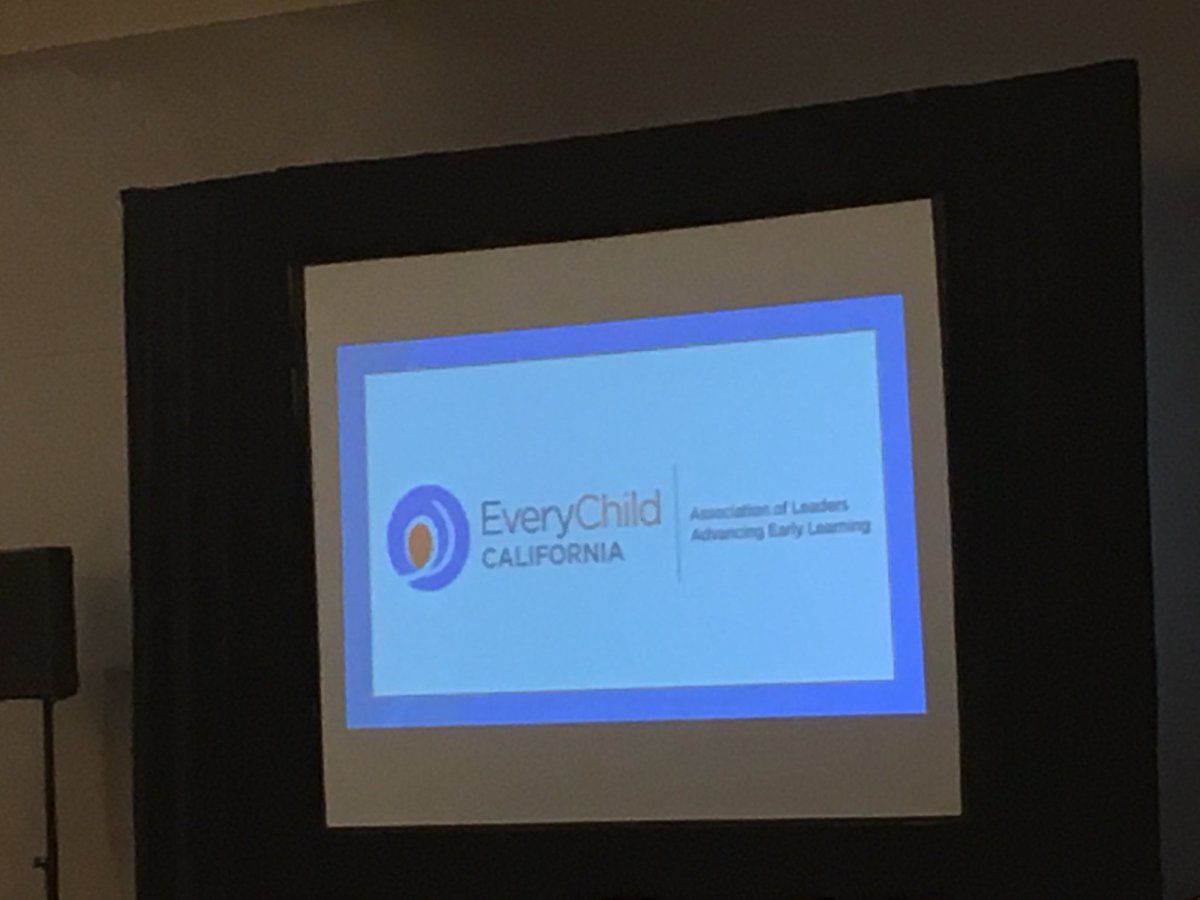 The new face of CCDAA #FALLTA2018 is Every Child California !!!