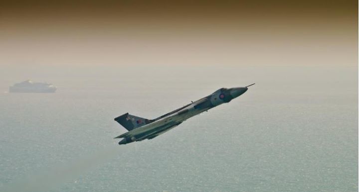 Where she belongs....

Vulcan XH558 climbing high above Airbourne: Eastbourne International Airshow in 2016 😍😍

Credit: mika_app on Instagram ift.tt/2bj6e8n