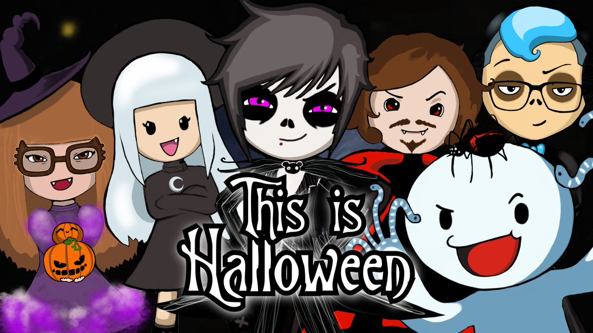 EndigoPink's tweet photo. 🎃 IT'S HERE! 🎃Enjoy this new electronic cover/remix of "This is Halloween" from The Nightmare Before Christmas - FEATURING guest performances by @theodd1sout, @OR3O_XD, @cg5beats, @DaveDelirious and @MayaFennec!
CHECK IT OUT! 🖤👻🎃🖤 -> https://t.co/JTFKUaoIVn https://t.co/zPCLgoXaKG