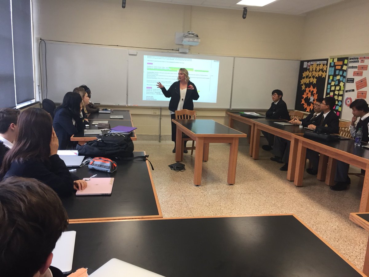 jevdk_'s tweet photo. #BringYourMomtoWorkDay Thanks for sharing your knowledge and expertise with the Grade 9/10 Career class! @Ridley_College https://t.co/KNhQPOd8NI