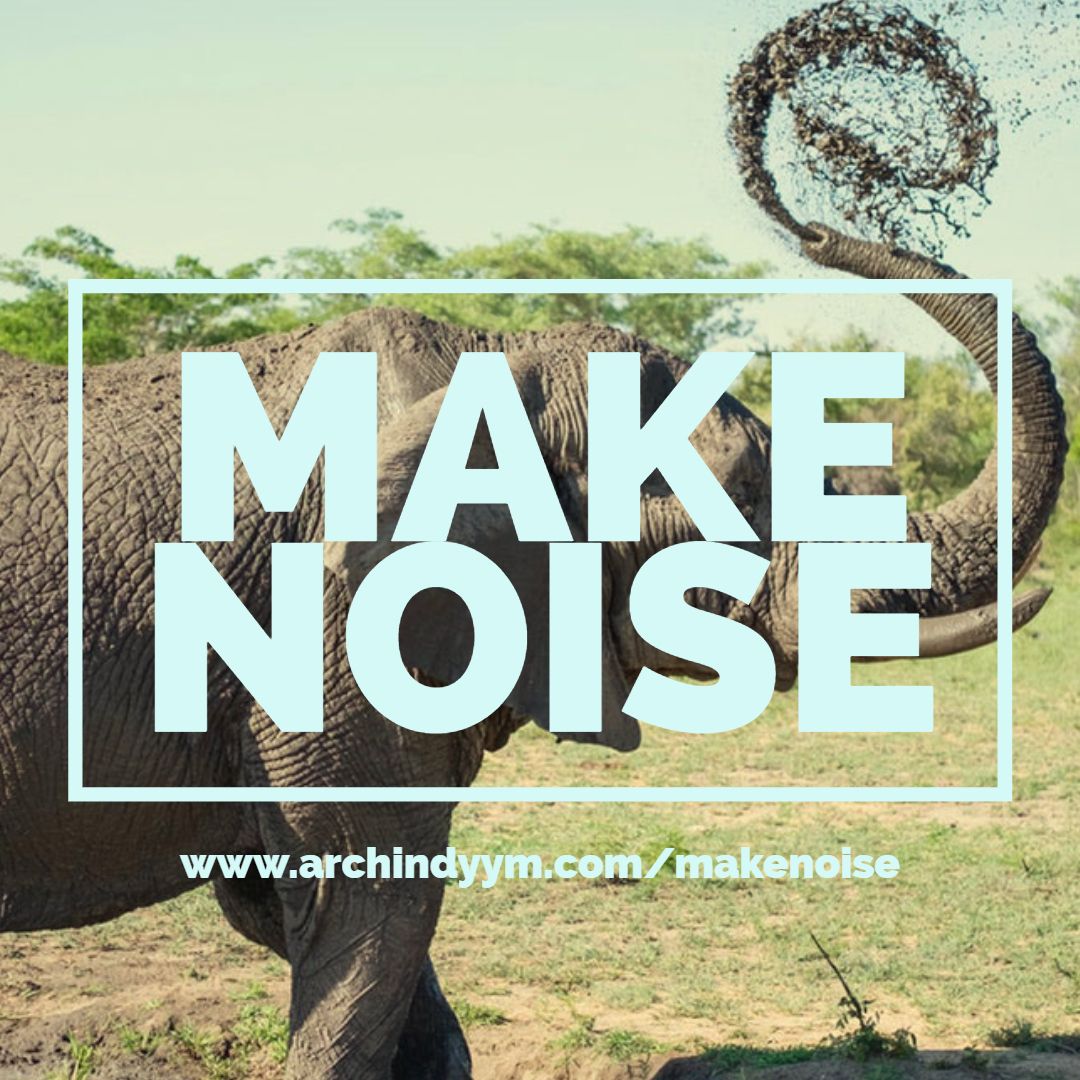 Come MAKE NOISE with us at the ArchIndy Teen Experience on Sunday, November 4th at Butler University!! Registration closes Sunday at 11:59 pm. #makenoiseindy #archindyym