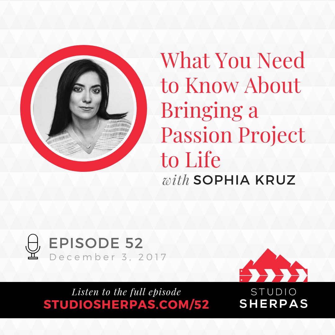 studiosherpas's tweet photo. What You Need to Know About Bringing a Passion Project to Life w/🅢🅞🅟🅗🅘🅐 🅚🅡🅤🅩 @kruzproductions @driftseed_films @littlestonesdoc https://t.co/zn0DlwZxgJ #StudioSherpas #podcast #filmmaker #director #CorporateFilmmaker #DocumentaryFilmmaker #documentary #passionproject https://t.co/ofrGSrVc88