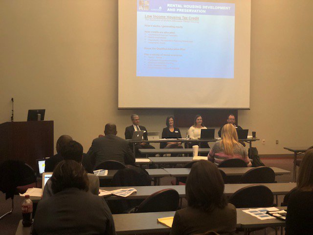 IHDA staff were proud to join the @LISC_Peoria team today to discuss our mission, community revitalization efforts, rental housing opportunities and the entire toolbox of resources we provide to local governments and their constituents. 
Thanks again to LISC for this opportunity!