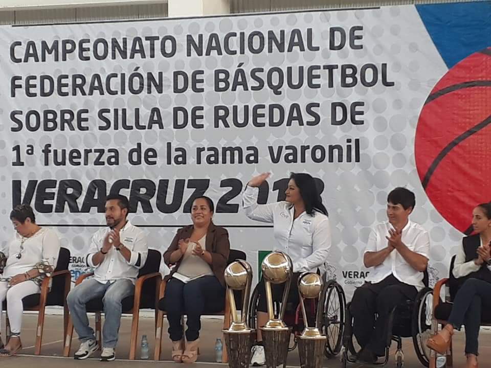 ADESSIREM1's tweet photo. Campeonato Nacional de Federación de Basquetbol sobre silla de ruedas, primera fuerza Varonil, Veracruz 2018. Equipo de Diablos presente en este evento, mucho éxito #deporteadaptado #mexiquenses #adessirem #baloncestoensilladeruedas https://t.co/u5Mf0ZoK0v