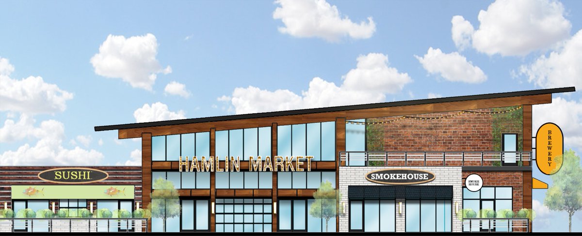 HamlinFlorida's tweet photo. Following the announcement in @OBJUpdate today we are excited to share a conceptual rendering and inspirational images for a 16,000± SF market offering a collection of dining and retail options designed to create memorable experiences for guests. #HamlinFL #HorizonWest https://t.co/x3adI3gLHG