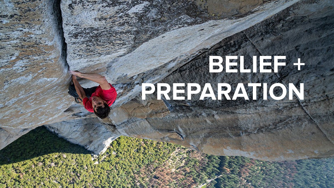 burkealder's tweet photo. Belief + Preparation = Reduced Fear and Risk. 

Thanks @AlexHonnold for inspiring me last night during your film FREE SOLO. Thanks @jimkchin for capturing this moment. Truly moving! 

#FreeSolo #Leadership #Entrepreneur #Climbing https://t.co/mpKod8SaLE