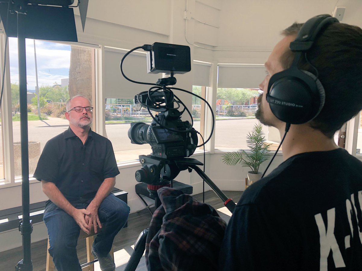 noclipvideo's tweet photo. We’ve been filming our Half-Life doc across Texas, Arizona &amp; California these past two weeks. Filmed loads of interesting interviews about how the series has impacted people’s lives and careers.

#projectMesa is coming together really well. Next up: NYC. https://t.co/MifV6oAlsh