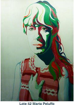 #MartaPeluffo, Lote #53 $180.000.- #SubastaExtraordinaria del #BancoCiudad Mañana miércoles 24 de octubre 18hs en el 3er. Piso de Esmeralda 660 #ArteOnline, #ArteArgentinoContemporáneo. bit.ly/2yZEMd5