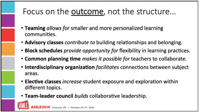 WMSPal's tweet image. “Effective middle level schools are places where students feel they belong, where they are safe, respected, and valued.” Middle school—a place to belong and become with @LaurieBarron &amp;amp; @pckinney. Get the book! #AMLE2018