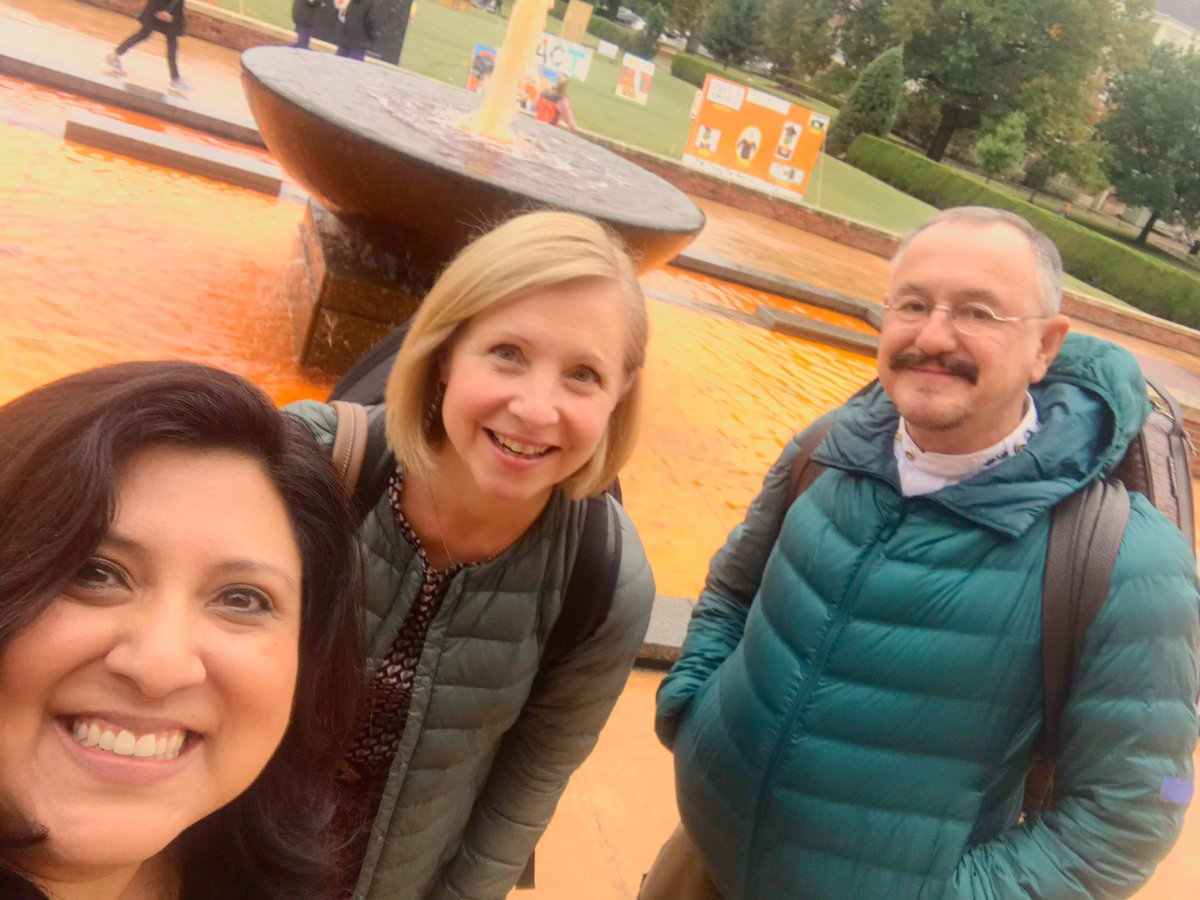 okstatehorns's tweet photo. Add tonight’s Virtuoso Horn Duo concert to your Homecoming festivities! 7:30 at the SCPA Concert Hall! Come early to get parking! There just might be a few thousand people at walk around 😂
#gopokes #frenchhorn #orangefountain https://t.co/SXqyOHxI4j