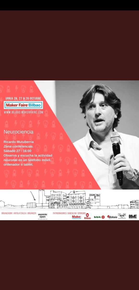 biook_org's tweet photo. @biook_org en Maker Faire Bilbao presentando dentro del proyecto DIYbio Bilbao
#biook
#diybio
#diybiobilbao
#makerfaire
#mfbio18
#makers
#espacioopen @espacio_open
#bilbao
#zorrozaurre
#eventosbilbao
#innovation
#technology
#comunicaciencia
#cienciaciudadana https://t.co/MyFK2UIkM0