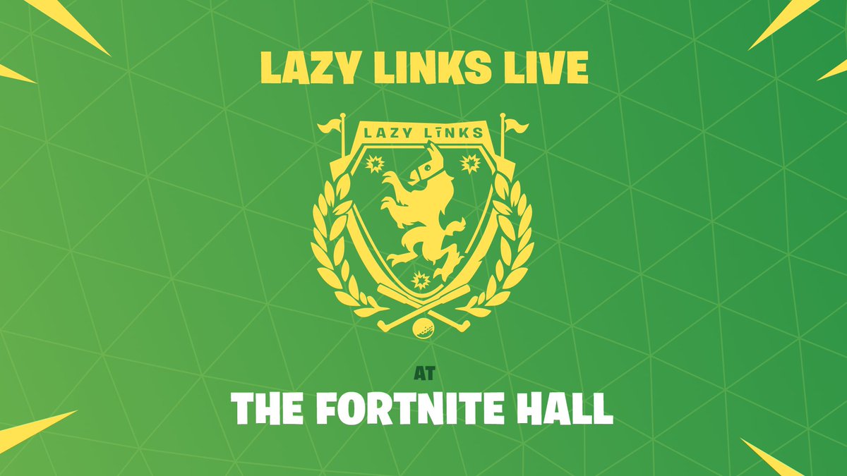 Fortnite On Twitter Be Sure To Stop By The Lazy Links Course For - fortnit!   everified account