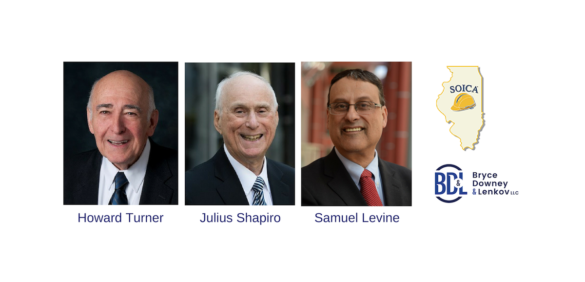 dlmkfirm's tweet photo. BDL becomes state's largest #SOICA firm with addition of distinguished construction attorneys Howard Turner, Julius Shapiro and Samuel Levine. Read the press release: https://t.co/4l5H4PcaKN #construction #constructionlaw #mechanicsliens #PressRelease #SOICA #Illinois #bdlfirm https://t.co/dUIZaZV7EX