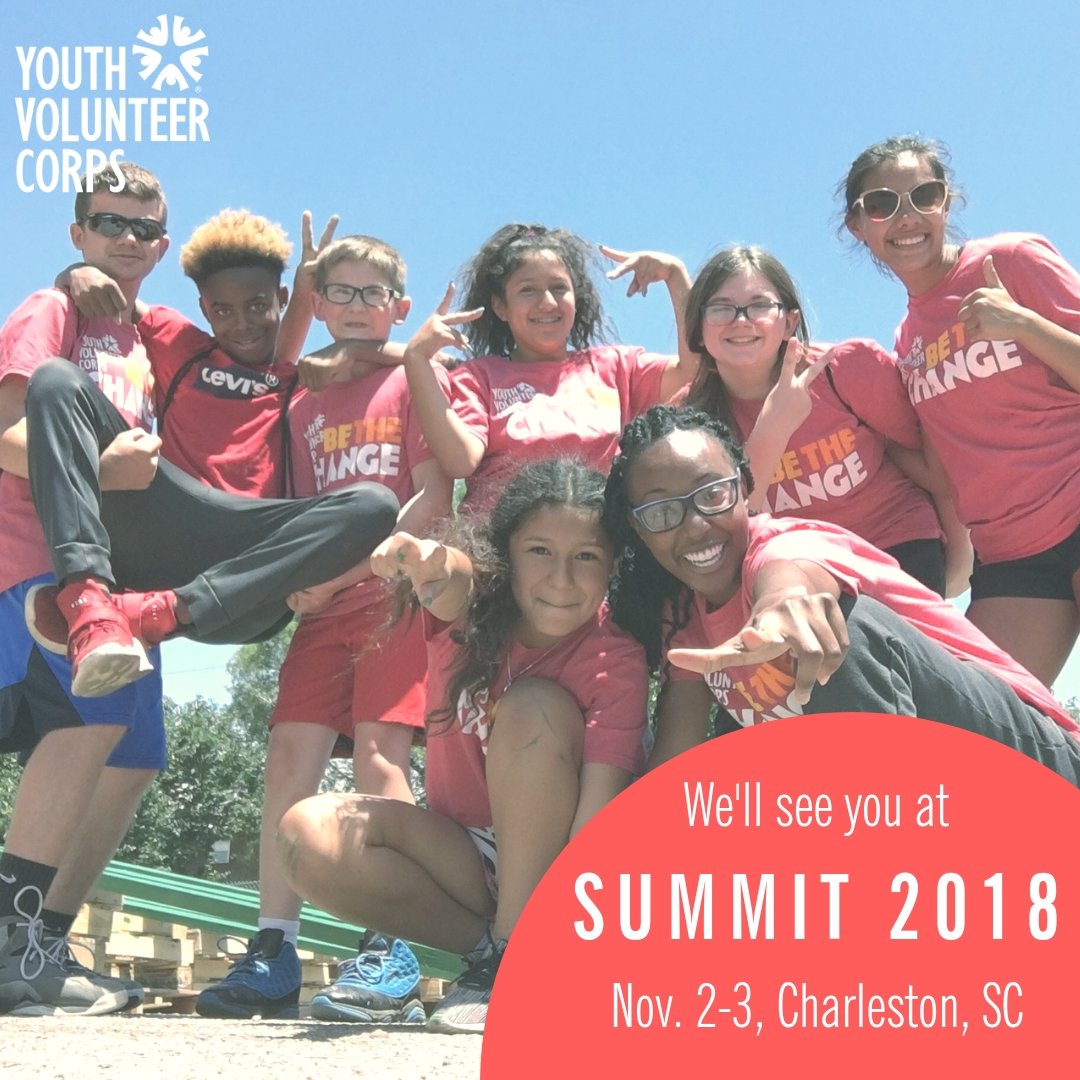 YVolunteerCorps's tweet photo. Only one more week until Summit! This is set to be our biggest summit turnout in YVC history! We can't wait to see our friends from all over the YVC Network in beautiful Charleston, SC! #YVCSummit https://t.co/wTIcmHAivA