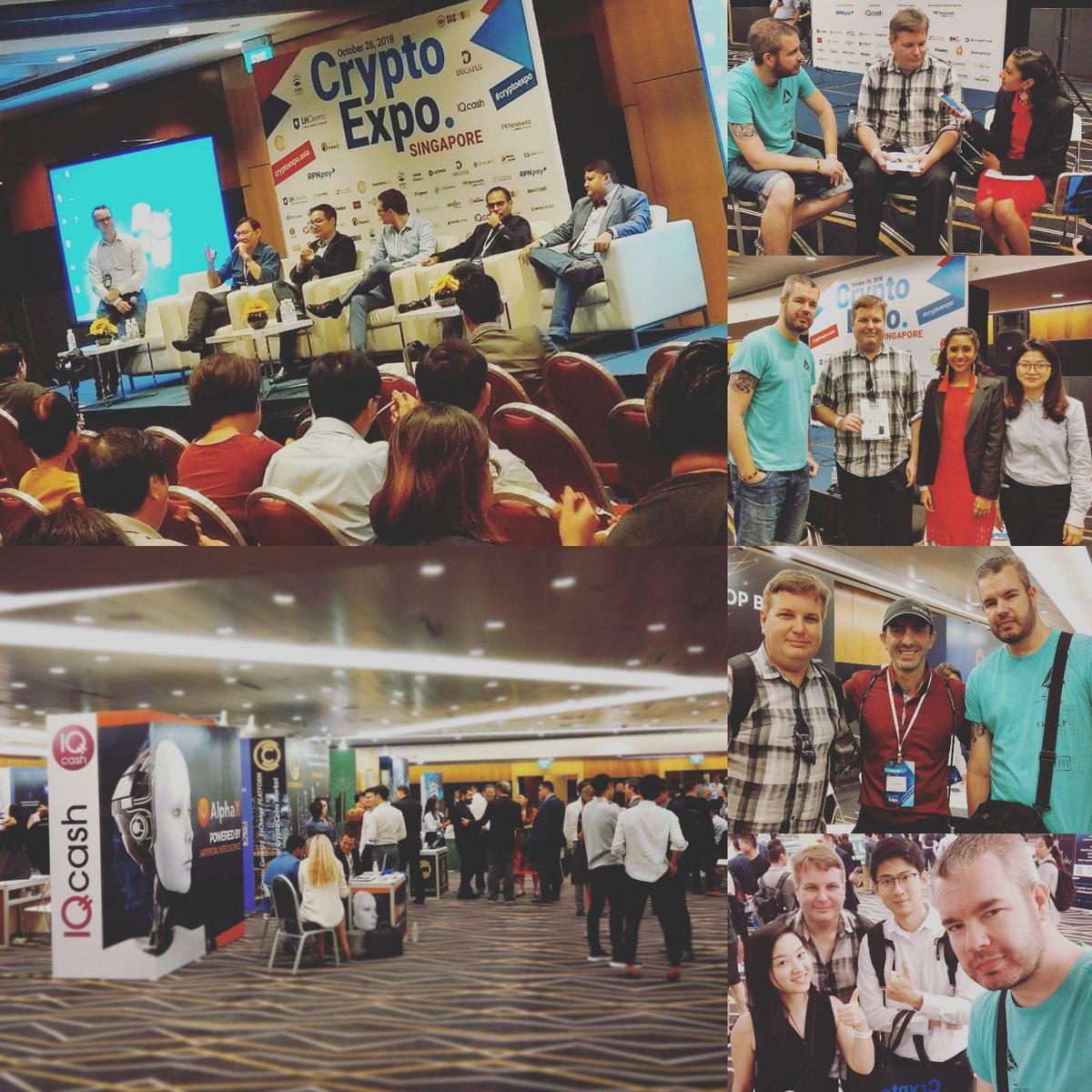 xsolus's tweet photo. We had a great time today at Crypto Expo Asia 2018 #singapore #blockchain #cryptocurrency #bitcoin @latokens @DacxiGlobal #cryptoexchange #ico #sto #xsolus #cotr @coinoftherealm @ToneVays #telegrowth #okaycrypto Be sure to check out --> https://t.co/jfoF9HOvut https://t.co/NwlOWGJO4s