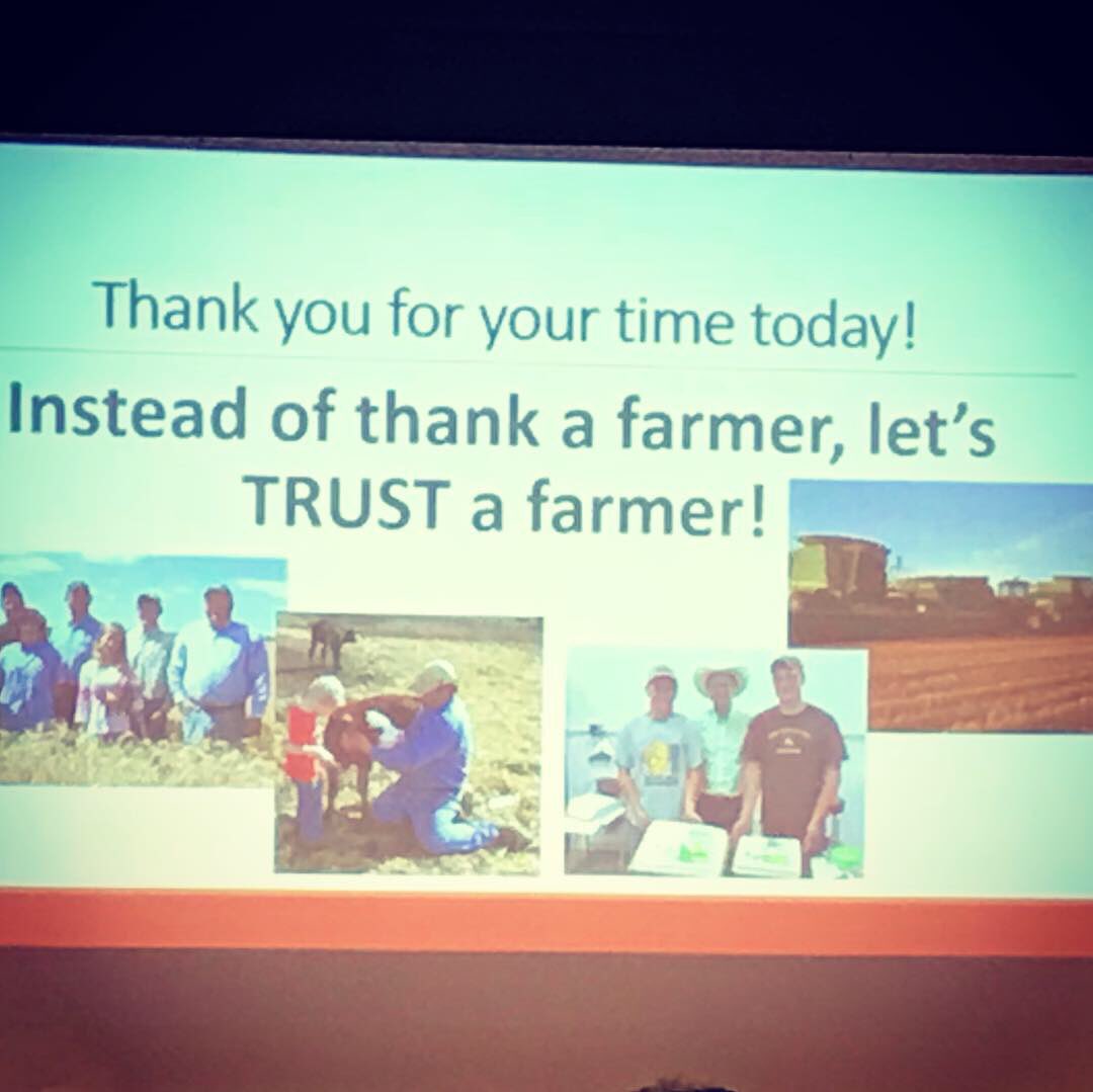 AgCNatalie's tweet image. Great Friday at Agri-Women’s Conference! Great speakers from ❤️ mental health and self-care ❤️ to the history of feeding the world 🌎 to busting ag myths 🚫 and Ag in the media 📺  Thank you @stephaniegoetz and all the wonderful speakers! #trustafarmer #agvocacy #LearnWithAgC