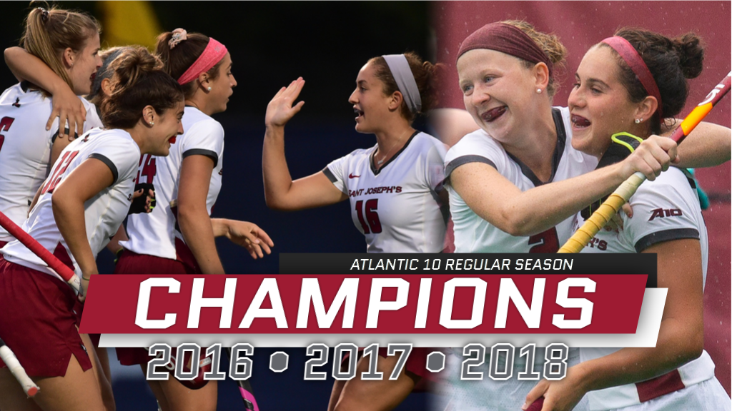 SJUHawks_FH's tweet photo. For the third consecutive season, the Hawks are Atlantic 10 Regular Season Champions! #THWND #SoarHigher https://t.co/X15j5SqD9C