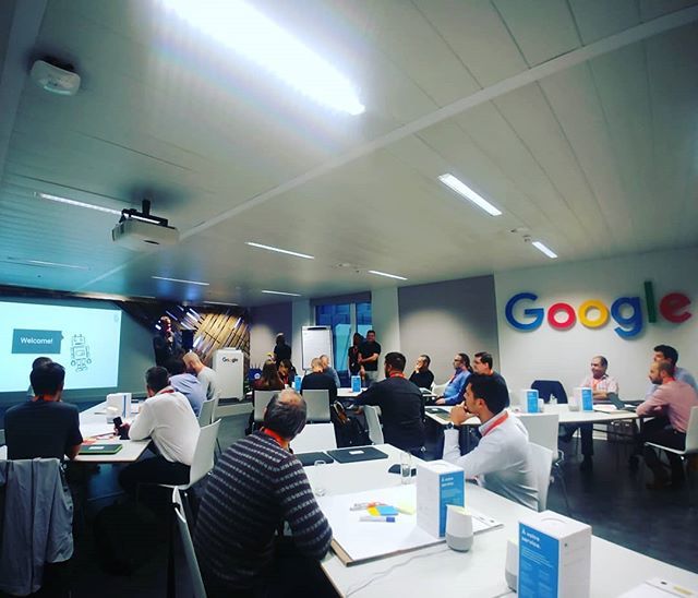Bokky_com's tweet photo. #melexis did not win, but had a blast of a time doing the #Google and #fourcast #chatbothon hackathon! Lots of new things learned and lots of business opportunities seen!
#itw #iin #ifb https://t.co/6DAMAyupK7 https://t.co/VYU5sAq0H6