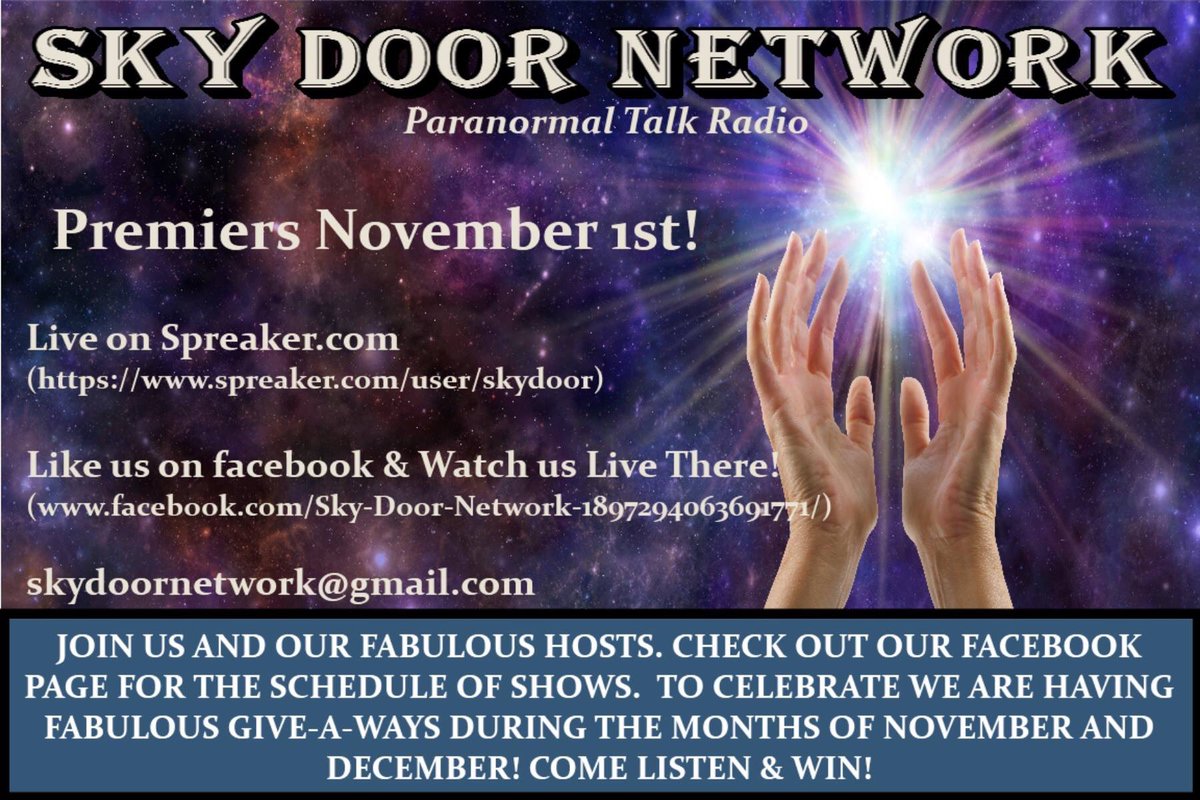 DPARTPARANORMAL's tweet photo. #skydoornetwork https://t.co/6aUCU7bMHb