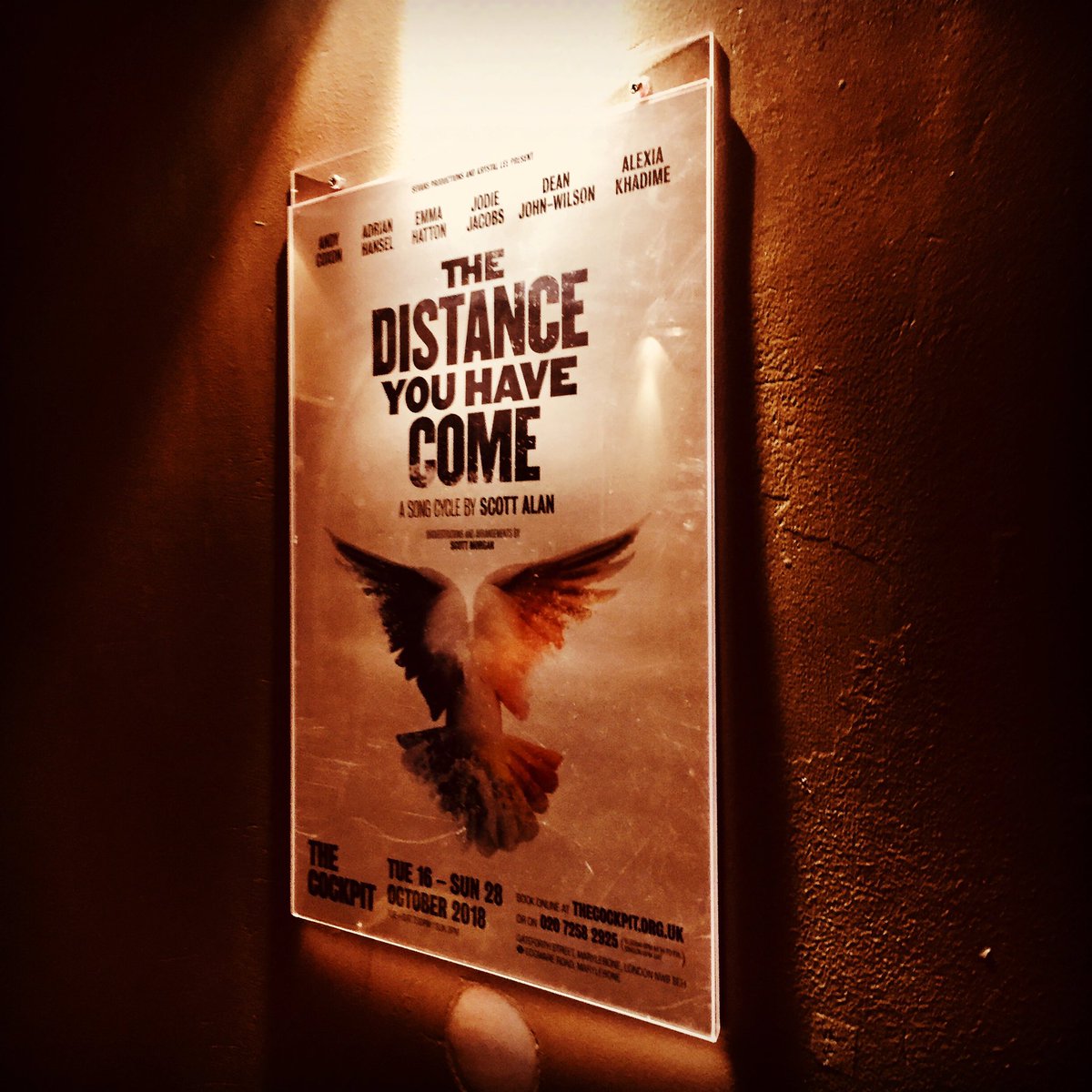 michaeltrauffer's tweet photo. Absolutely loved this tonight! Great shows, amazing performances! #TDYHC2018 #TheDistanceYouHaveCome #ScottAlan #musicaltheatre #London https://t.co/36ZGrYKHuC