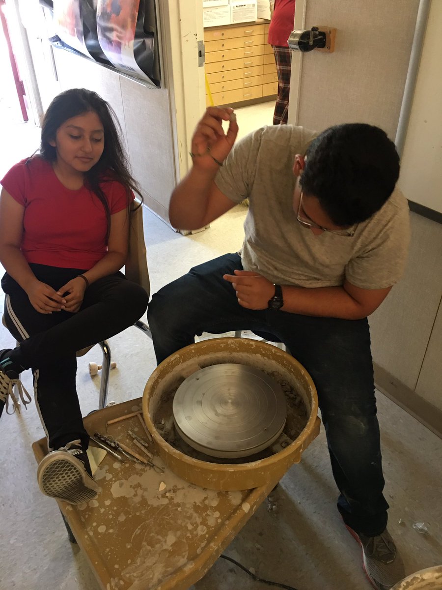 RedcatASP's tweet photo. Come join us Tuesday-Friday at are one and only Pottery Club! https://t.co/TV8M9GWKeC