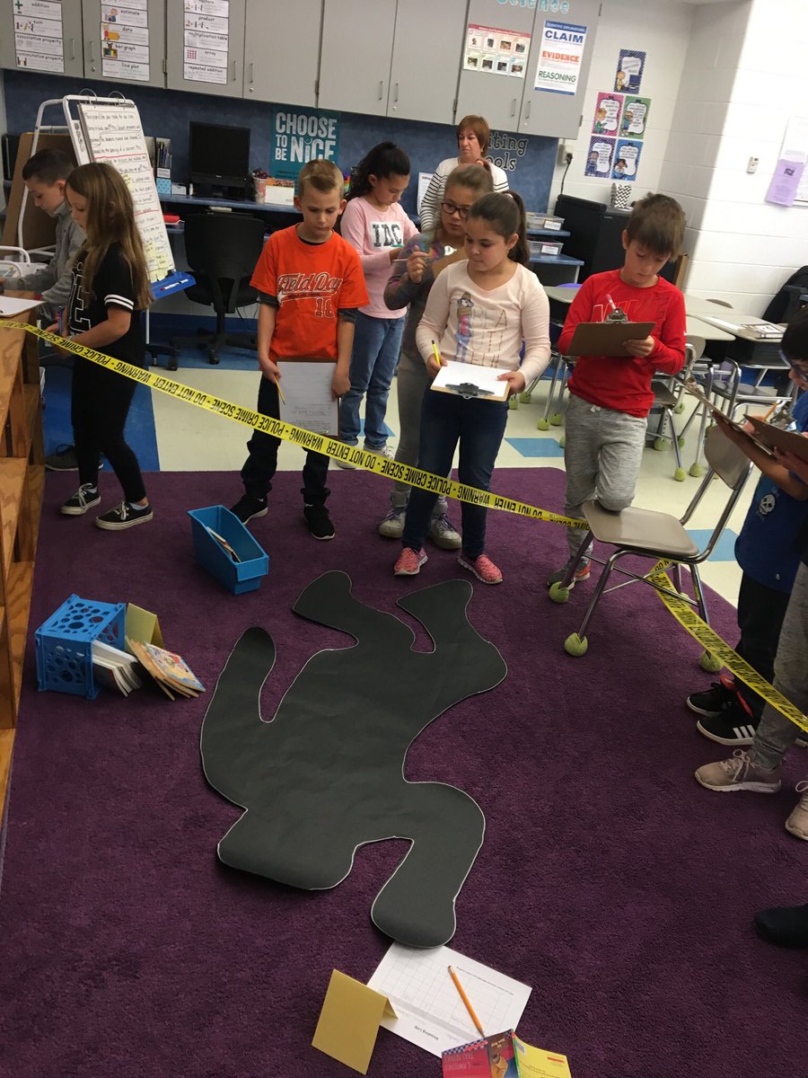 MrsSpisak_3's tweet photo. Ss searching for clues left behind by a mystery reader🔎 Great start to our mystery reading unit. Thanks @OAS_MrsLuther for the creative idea! #MTPSPride #OASPride #TCRWP @OceanAveSchool @MTPSpride https://t.co/ZaGftPHd8l