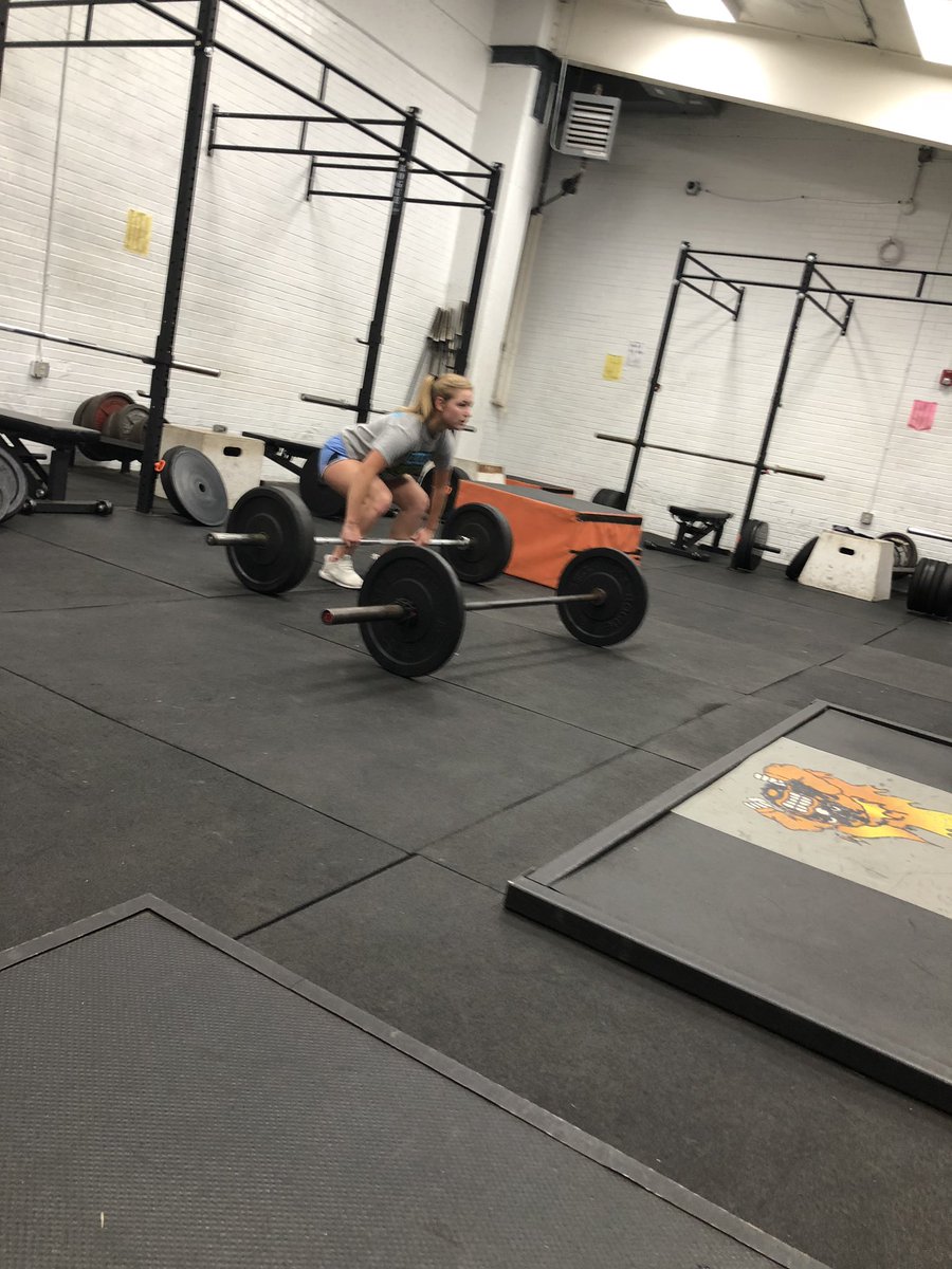 CometTuff's tweet photo. Great group of max outs by @CCometwrestling this week. Capitalized by @emmagrimm05 knocking out “Adambrown” before the weekend.
#DoingTheExtra https://t.co/03a4henO1c