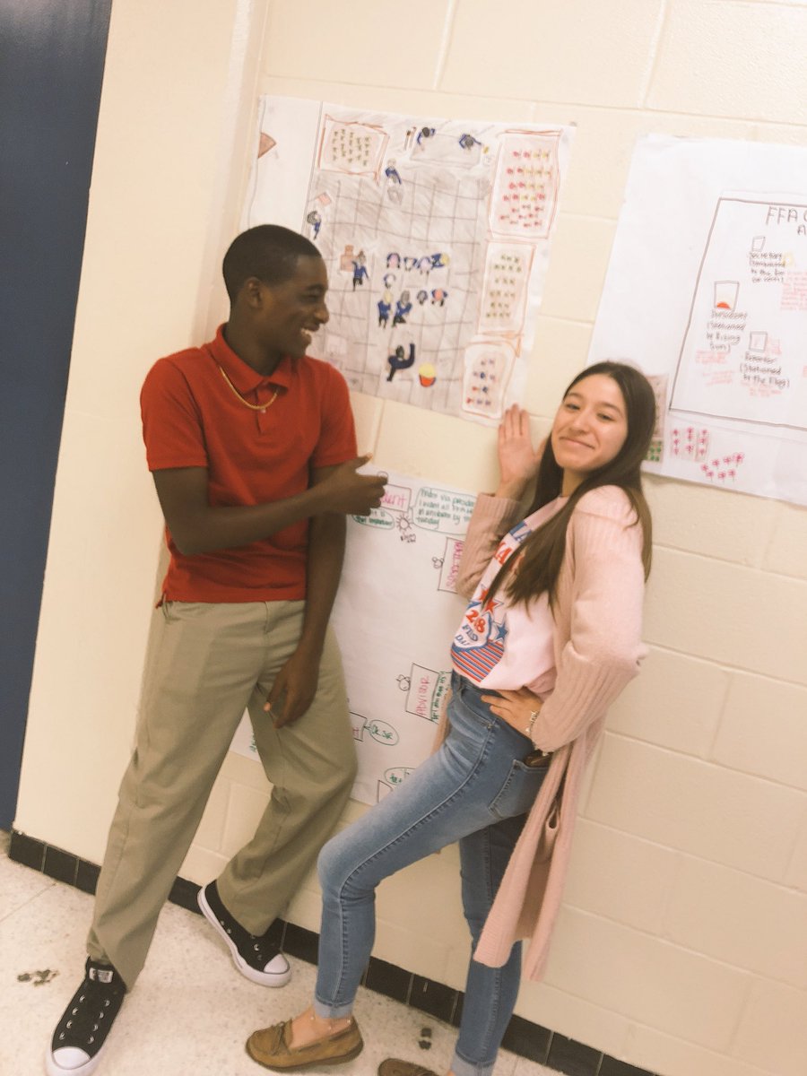 missgmadffa's tweet photo. Madam president are all officers at their stations?                                Madison marlins doing what they do best! #CreatingExcellence #ffa #designyourownmeetingroom #proudoftheirwork  #madisonffa #madisonCTE https://t.co/uk55eJsZ2d