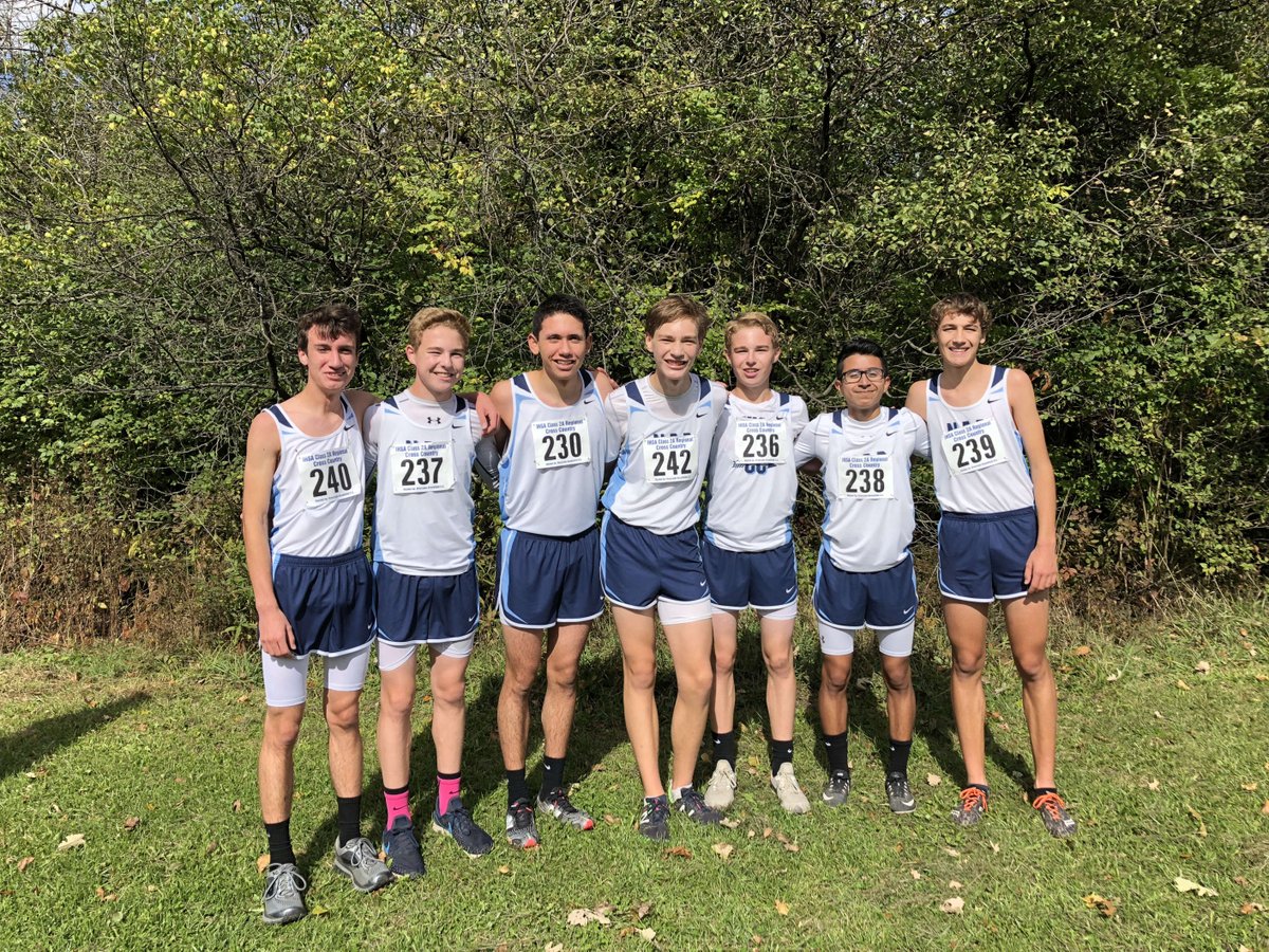 NazarethLGP's tweet photo. We're sending out good vibes to our Cross Country teams as they prepare to run in Sectional competition Saturday morning. Girls take off at 10, Boys at 11. They'd love to have some fans to cheer them on at Kaneland High School in Maple Park. #GoNaz @NazTrackXC https://t.co/M3T8hsUyep