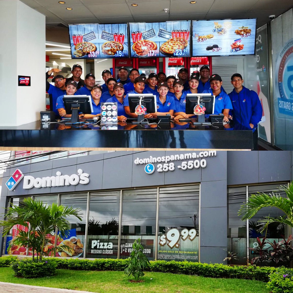 DominosPanama's tweet photo. ¡Ya abrimos! La espiga de la Chorrera🎉🎉🎉 Ven a disfrutar todo el sabor de la mejor pizza 🍕🍕#DominosLovers https://t.co/6l97hU3949
