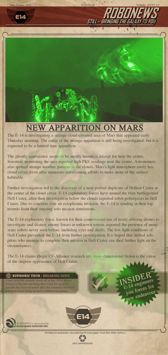 RobonewsR's tweet image. Spooky happenings on Mars #robonewsrc #robocraft