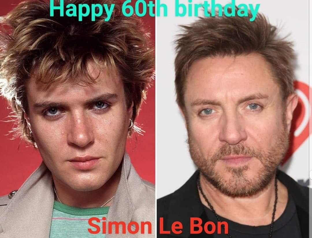 Massive happy 60th birthday to Simon Le Bon 